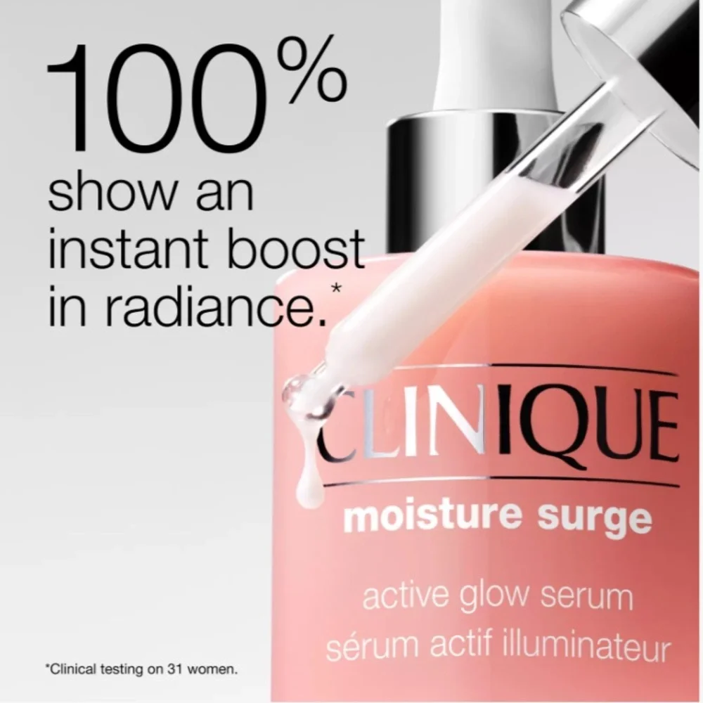 Clinique Moisture Surge Active Glow Serum with Hyaluronic Acid New